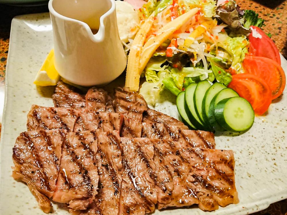 伊万里牛ステーキコース