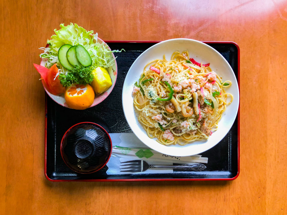 地中海風スパゲティ